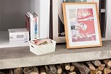 Curver My Style Small Rectangular Storage Basket Vintage White 4 Litre view 4