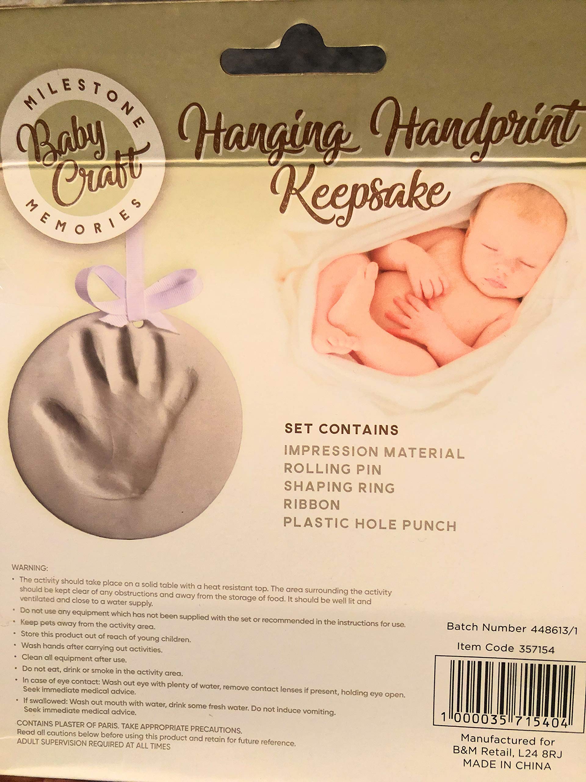 Hanging Handprint Keepsake