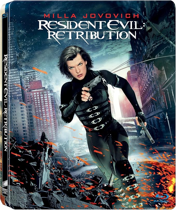 Amazon Co Jp限定 バイオハザードv リトリビューションin 3d スチールブック Blu Ray 映画 Amazon