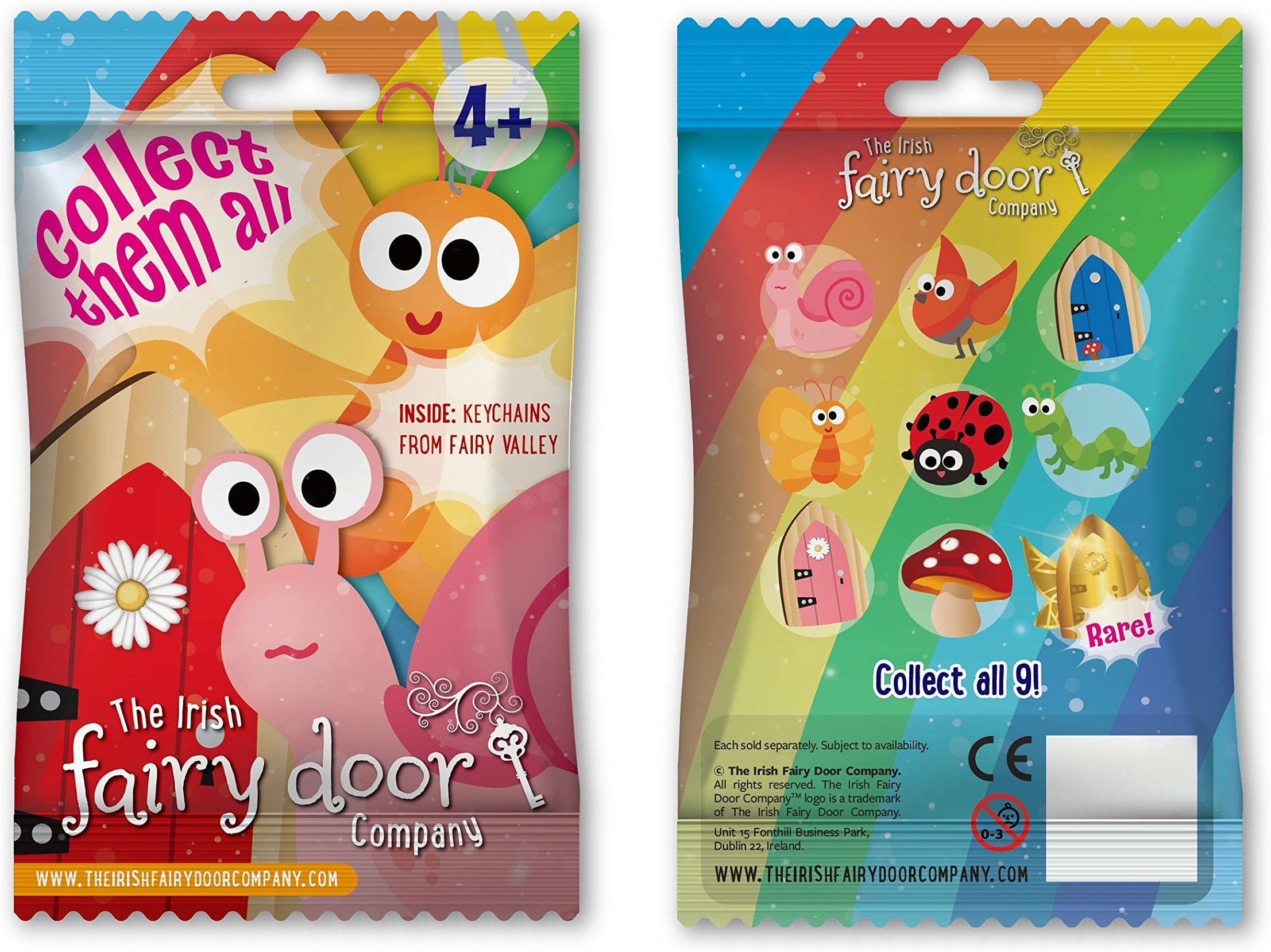 The Irish Fairy Door Company FD554522 Blind Bag Keyring
