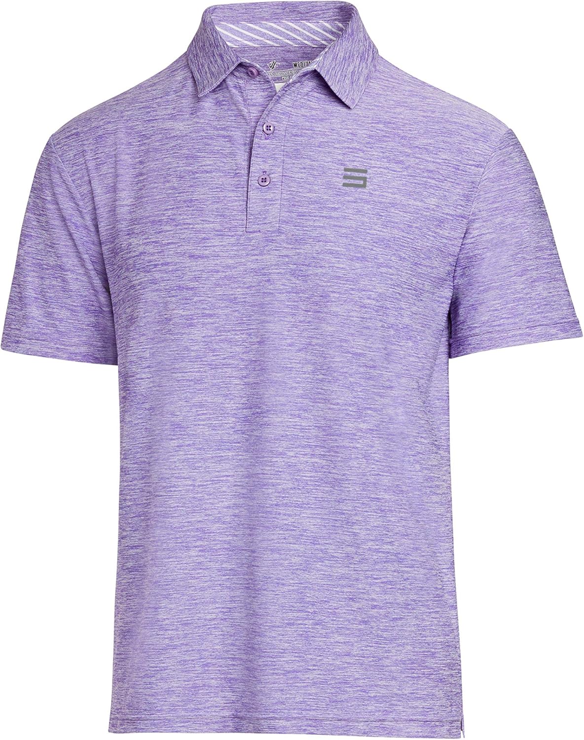 Three Sixty Six Golf Shirts for Men - Dry Fit Short-Sleeve Polo, Athletic Casual Collared T-Shirt : Clothing