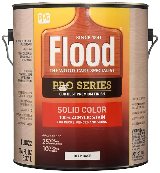 FLOOD/PPG ARCHITECTURAL FIN FLD822-01 PRO DEEP BASE STAIN,...