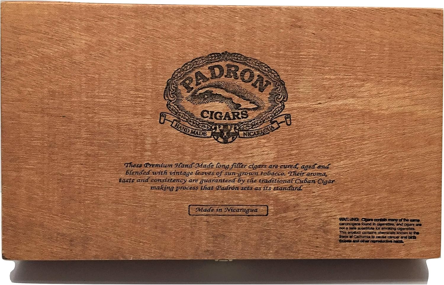 Padron Premium - Caja vacía de Madera para Guardar Guitarras: Amazon.es: Hogar