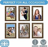 Clay Roberts Picture Frame 6x4 Brown Freestanding Wall Mountable 15x10 cm view 6