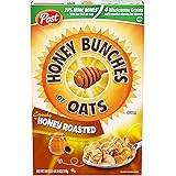 Post Honey Bunches of Oats Crunchy Honey Roasted Cereal 18 Ounce (Pack of 1) Box