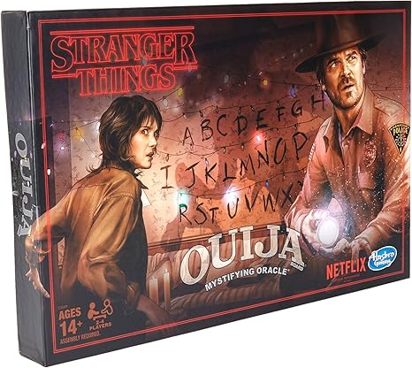 Amazon Com Stranger Things Ouija Board Game By Hasbro Toys Games