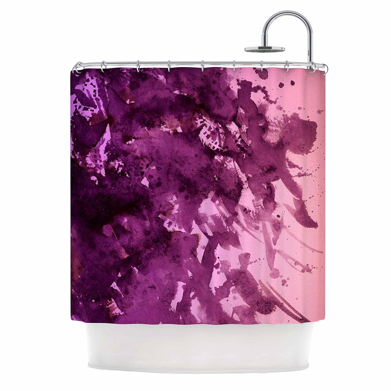 Kess Inhouse Ebi Emporium On Cloud Nine 5 Yellow Brown Shower