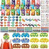 INNOCHEER Dinosaur Party Favors, Dinosaur Birthday Decorations 24 Pack Dinosaur Party Supplies Dinosaur Party Decorations, Dinosaur Goodie Bags for Birthday Party Favors for Kids 3-5 4-8 8-12 Dino