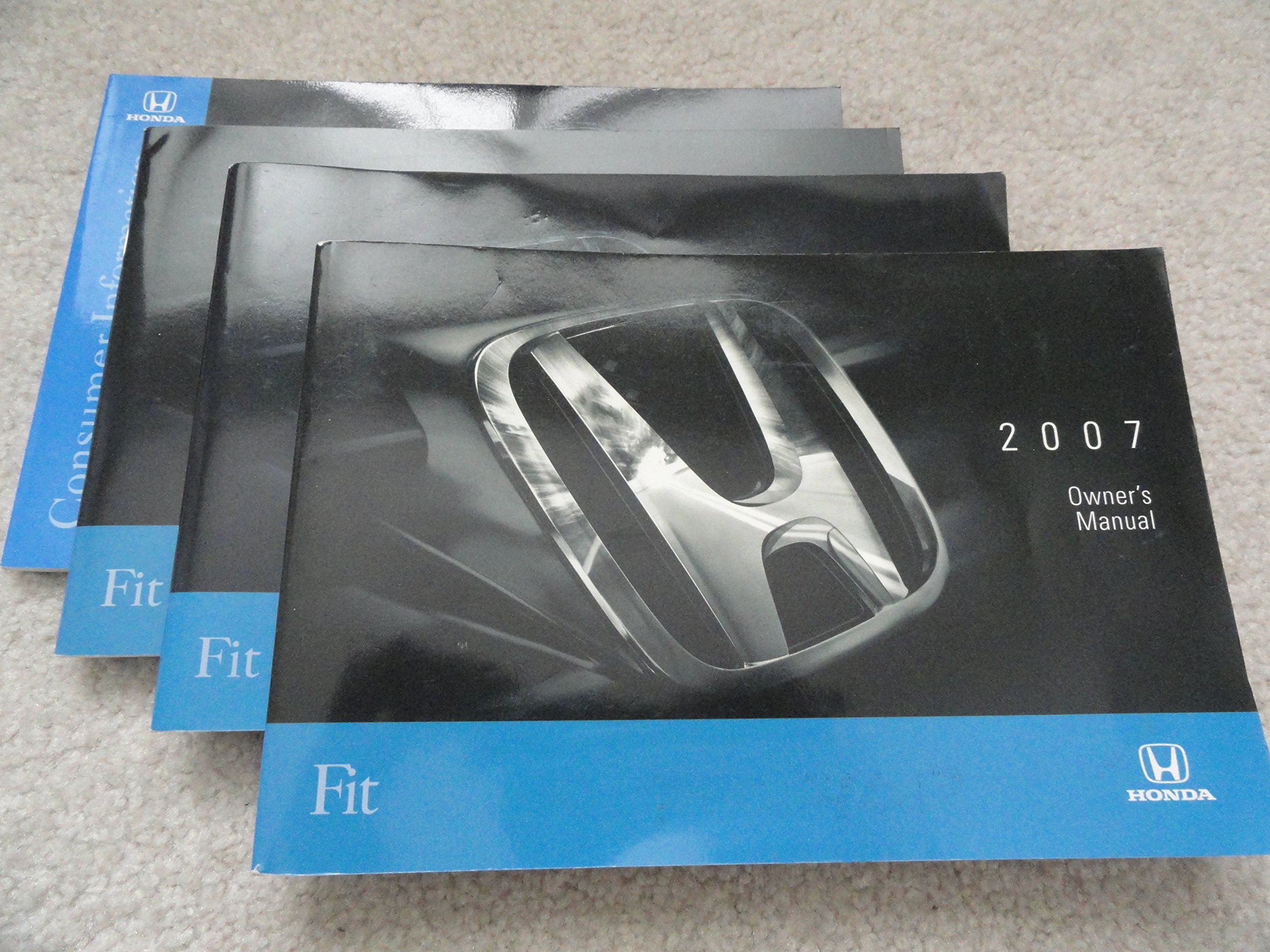 Original 2007 Honda Fit Owners Manual with supplements Paperback – 2006
