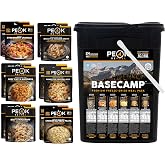 Peak Refuel Basecamp Bucket 3.0 Freeze-Dried Meals with 100% Real Meat | 100% real meat, Nearly 2X protein, Premium freeze-dried non-GMO ingredients, Just add water, No fillers or preservatives