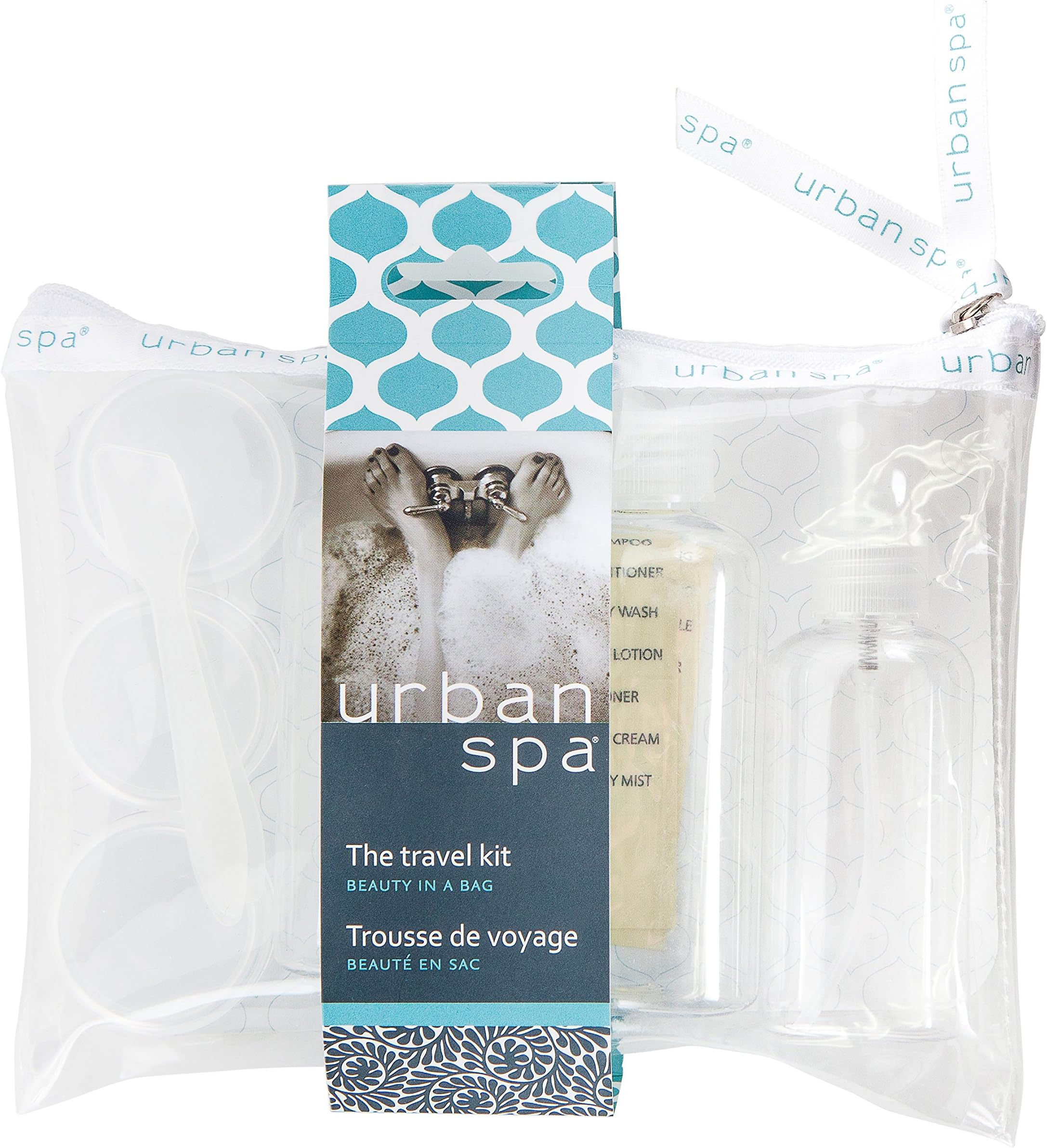 Pre de Provence Urban Spa Travel Kit Bottle Container Set