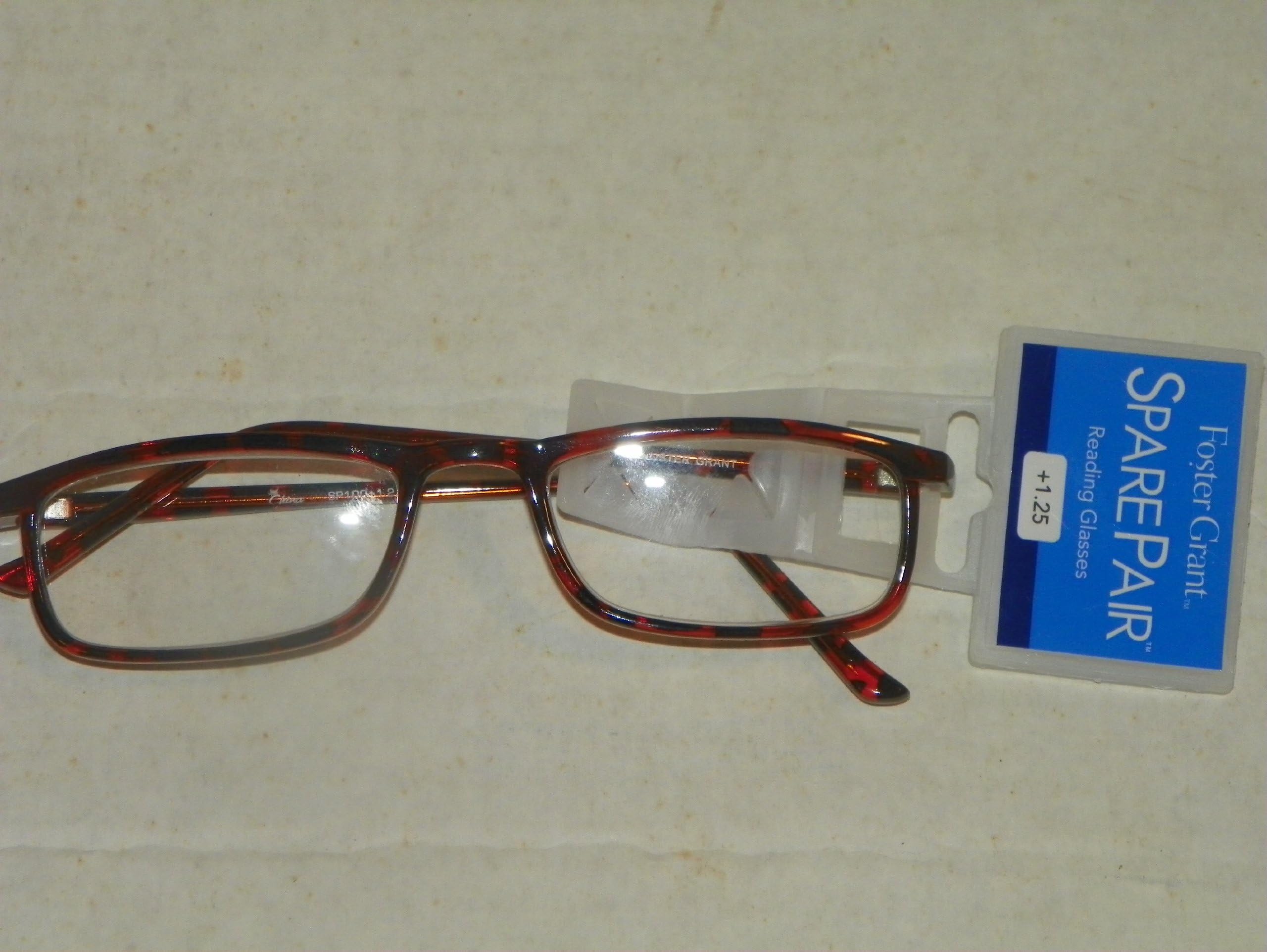+1.25 SparePair Reading Glasses from Foster Grant