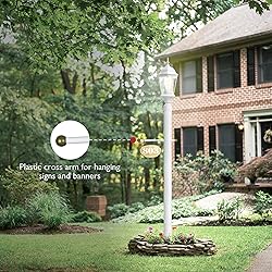 Design House Traditional Outdoor Lamp Post with