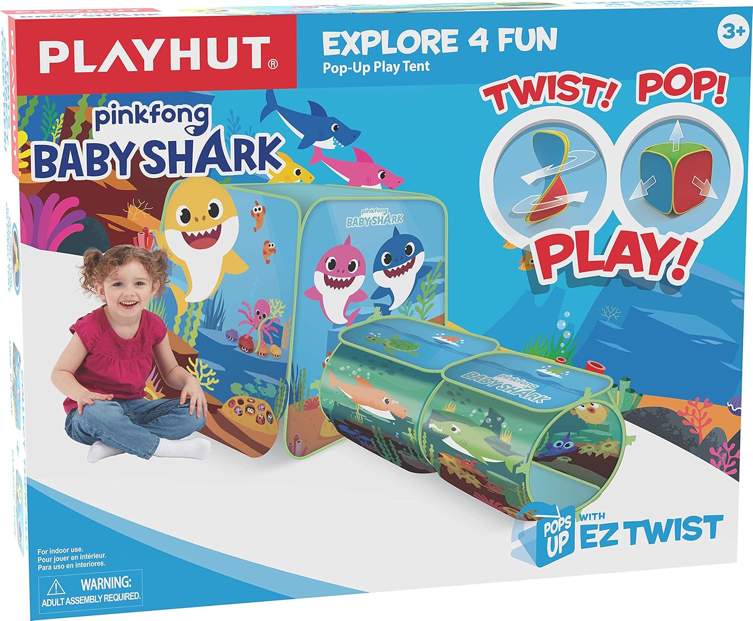 baby shark play tent