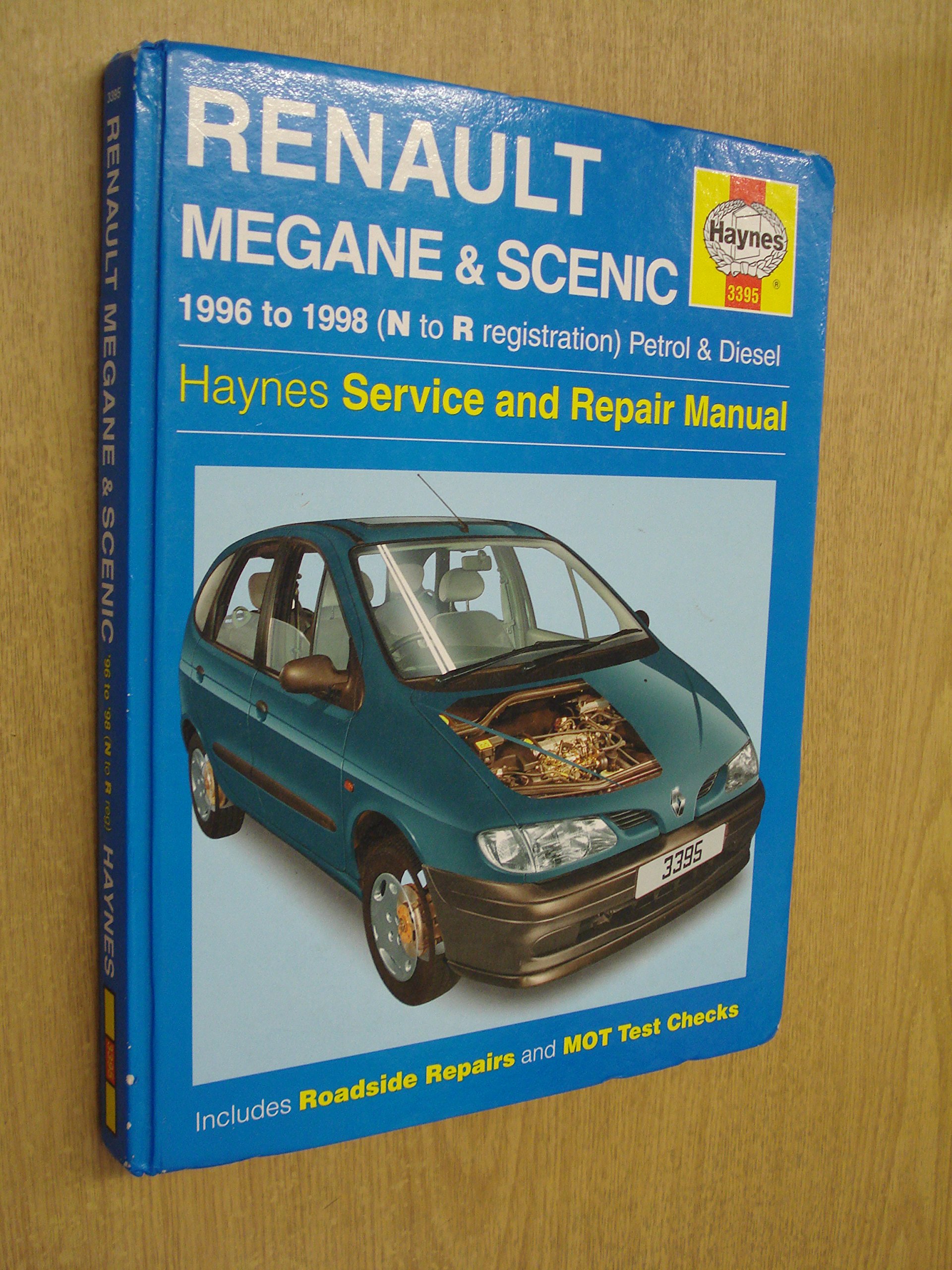 Renault Megane and Scenic Service and Repair Manual (Haynes Service and Repair  Manuals) Hardcover – 1999