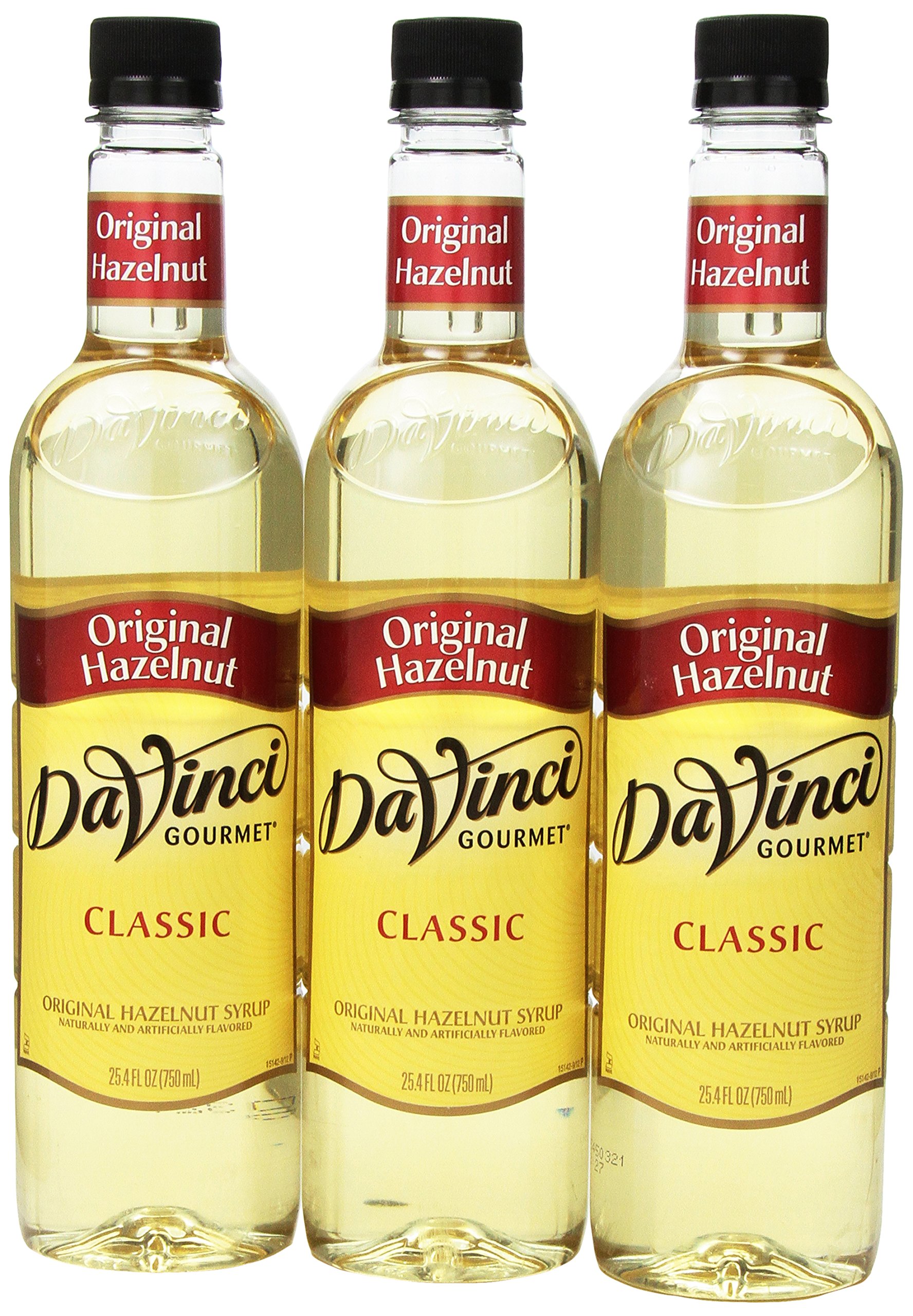 DaVinci Gourmet Classic Syrup, French Vanilla, 25.4 Ounce (Pack of 3) Beverage