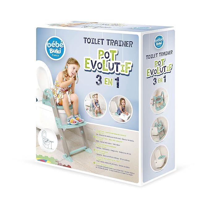 Bébé Buki 3 en 1 Pot Évolutif
