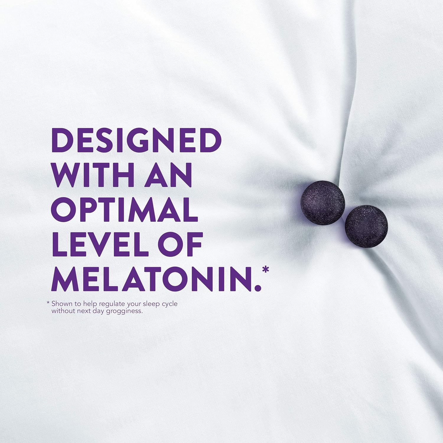 ZzzQuil Pure Zzzs Melatonin Sleep Aid Gummies, 72 ct, with Chamomile, Lavender and Valerian Root, Natural Flavor: Health & Personal Care
