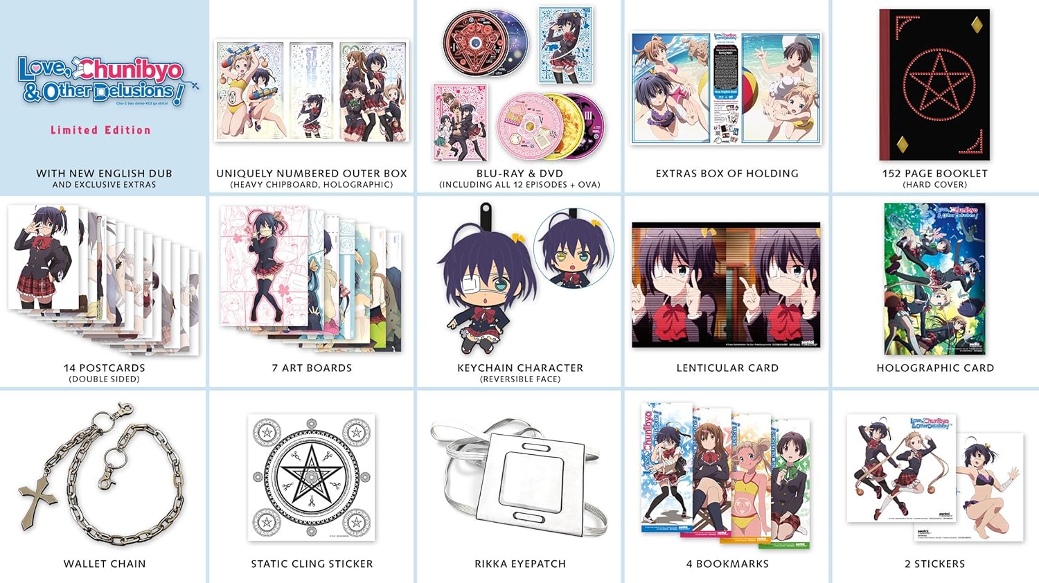 Amazon Com Love Chunibyo Other Delusions Collector S Edition Leraldo Anzaldua Emily Neves Movies Tv