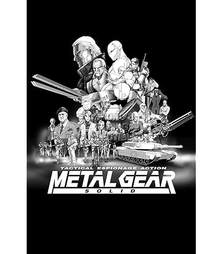 L GEAR SOLID 4 ポスター　美品 Amazon.com: PrimePoster - Metal Gear Solid 4 Old Snake