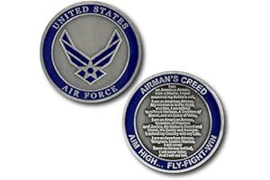 ARMED FORCES DEPOT U.S. Air Force The Airman's Creed Challenge Coin
