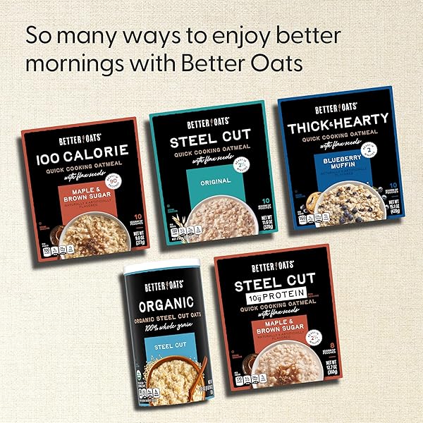 BETTER OATS FIT INSTANT, APPLE CINNAMON, 9.8 OUNCE