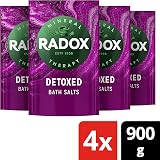 Radox Mineral Therapy Detoxed Bath Salts Açaí Berry 4x 900g Relaxing Bath Soak view 2