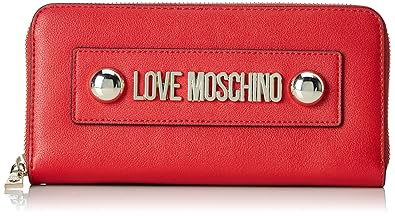 Love Moschino Damen Portafogli Soft Grain Pu Geldbörse, 2x10x19 centimeters