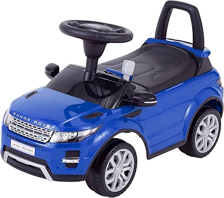 Amazon 乗用 レンジローバー イヴォーク ブルー 乗用玩具 三輪車 おもちゃ
