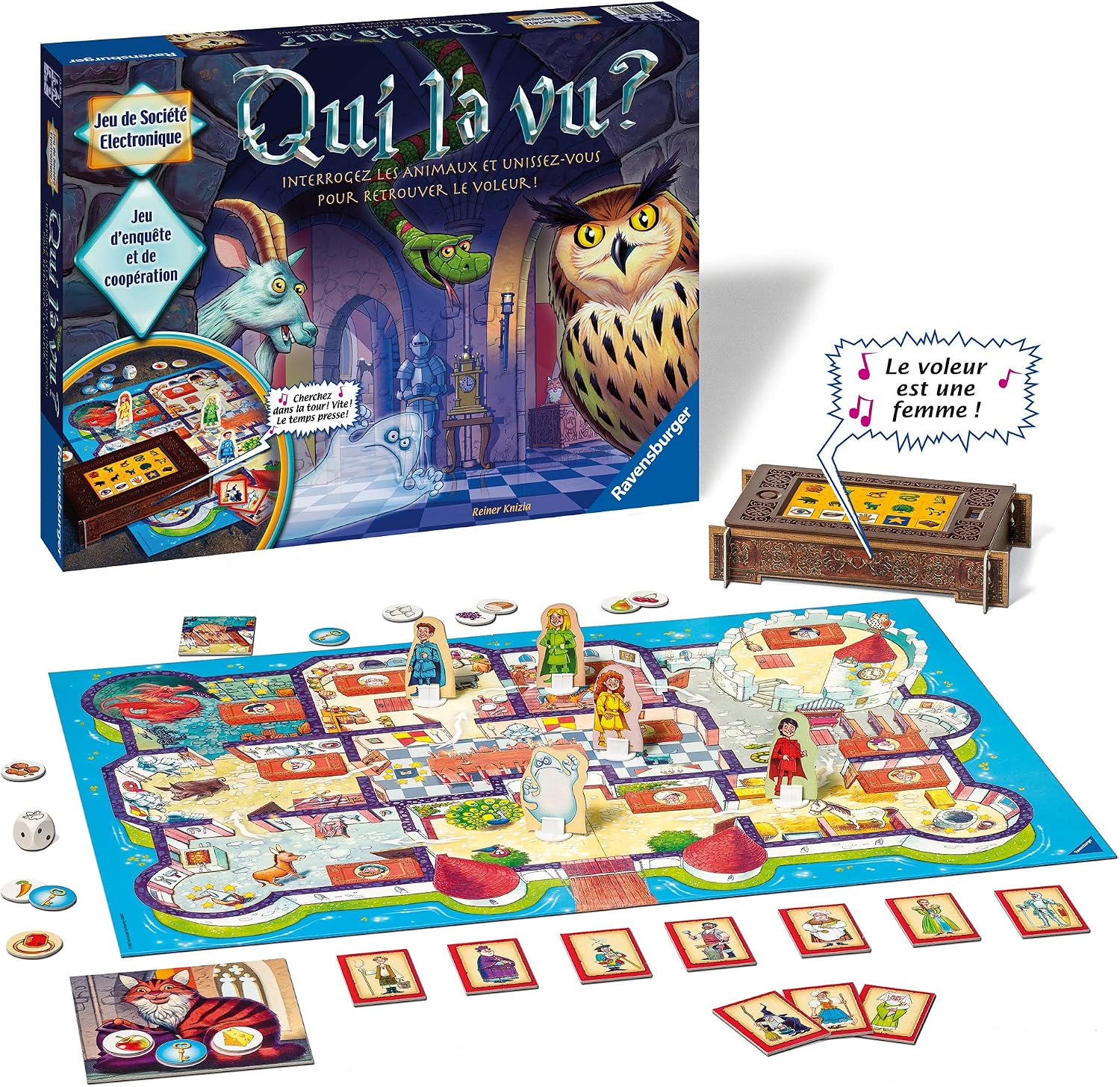 Ravensburger - Who has seen it? - Board game for children - from 2 to 4 players from 6 years - 21439 French version - Image 3
