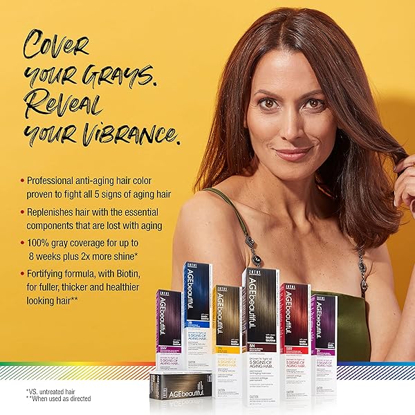 AGE BEAUTIFUL PERMANENT HAIR COLOR DYE LIQUI CREME STARTER KIT | DEVELOPER | APPLICATOR BOTTLE | SHAMPOO | CONDITIONER | GLOVES | SALON COLORING TOOLS