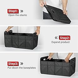 Simple Deluxe 2 Compartments Trunk Organizer for