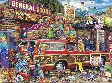 Buffalo Games Family Vacation Jigsaw Puzzle