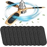10 Pcs Ceiling Fan Filters for Blades Activated