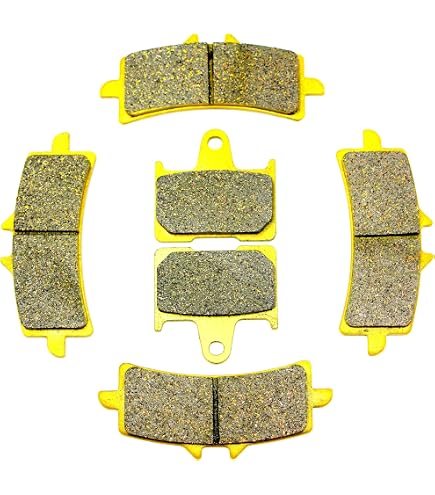 Amazon.com: Caltric Front & Rear Brake Pads Compatible with