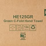 IDEAL 365 C-Fold 1 Ply Towel Green 2520 Units 230 x 310mm view 8