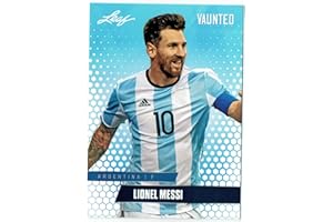 Mint Lionel Messi 2024 Leaf Vaunted #11V Debut Collection Rare Trading Card Argentina