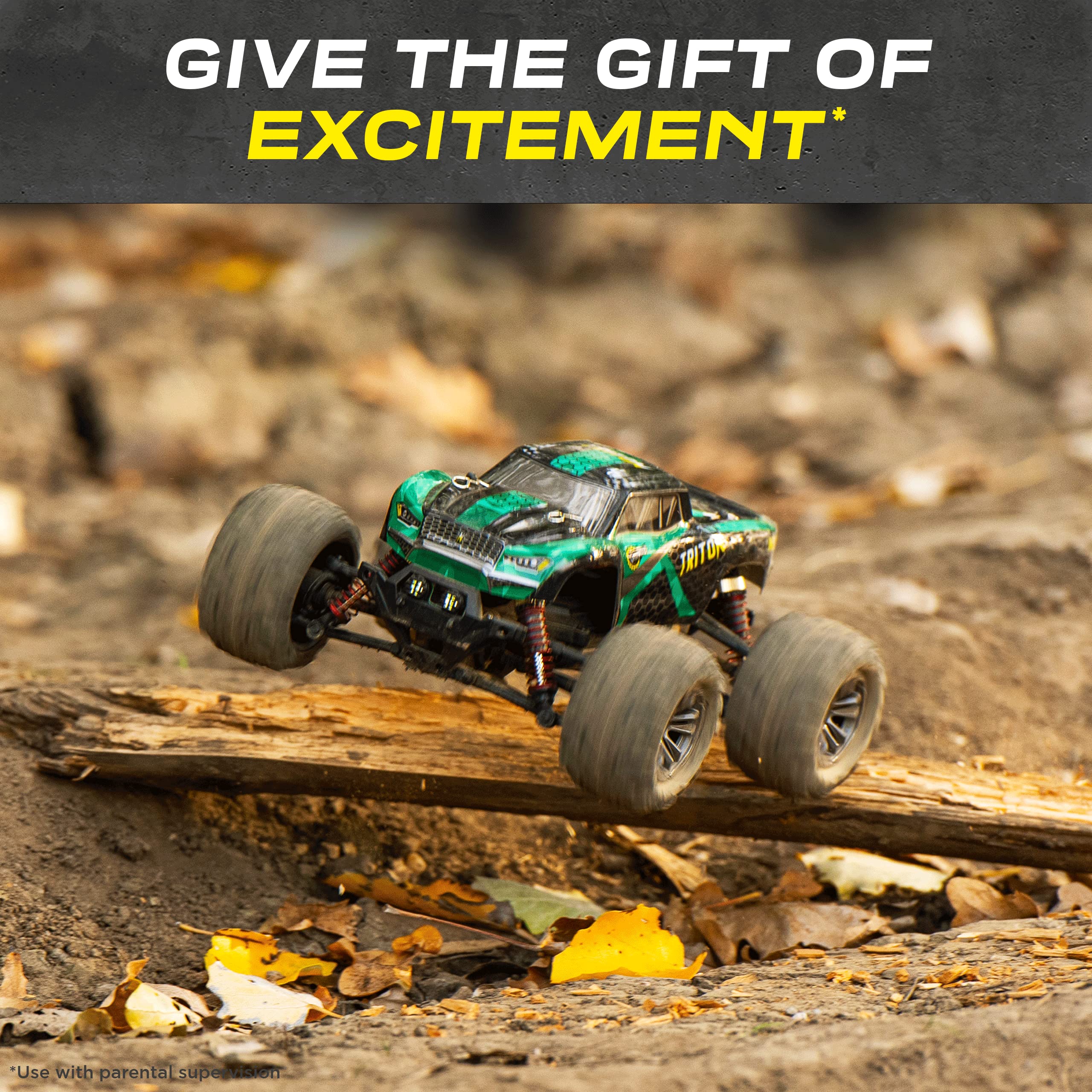 LAEGENDARY Remote Control Car, Hobby Grade RC Car 1:20 Scale Brushed Motor with Two Batteries, 4x4 Off-Road Waterproof RC Truck, Fast RC Cars for Adults, RC Cars, Remote Control Truck