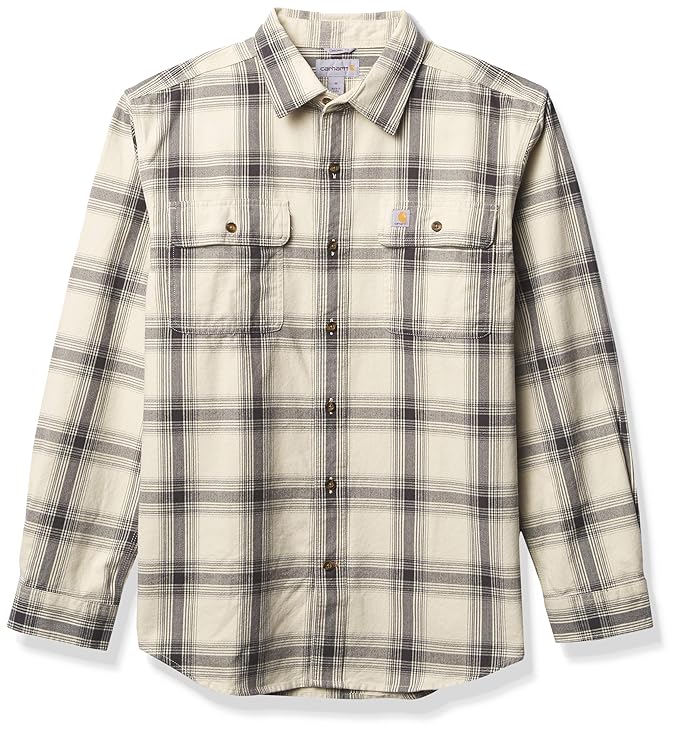 Buy Carhartt Original Fit Flannel Long Sleeve Plaid Shirt at Amazon.in