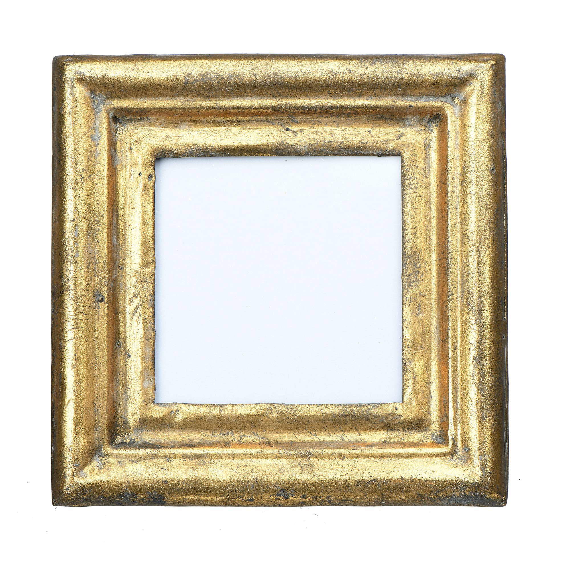 Creative Co-op Picture Frame, Antiqued Gold