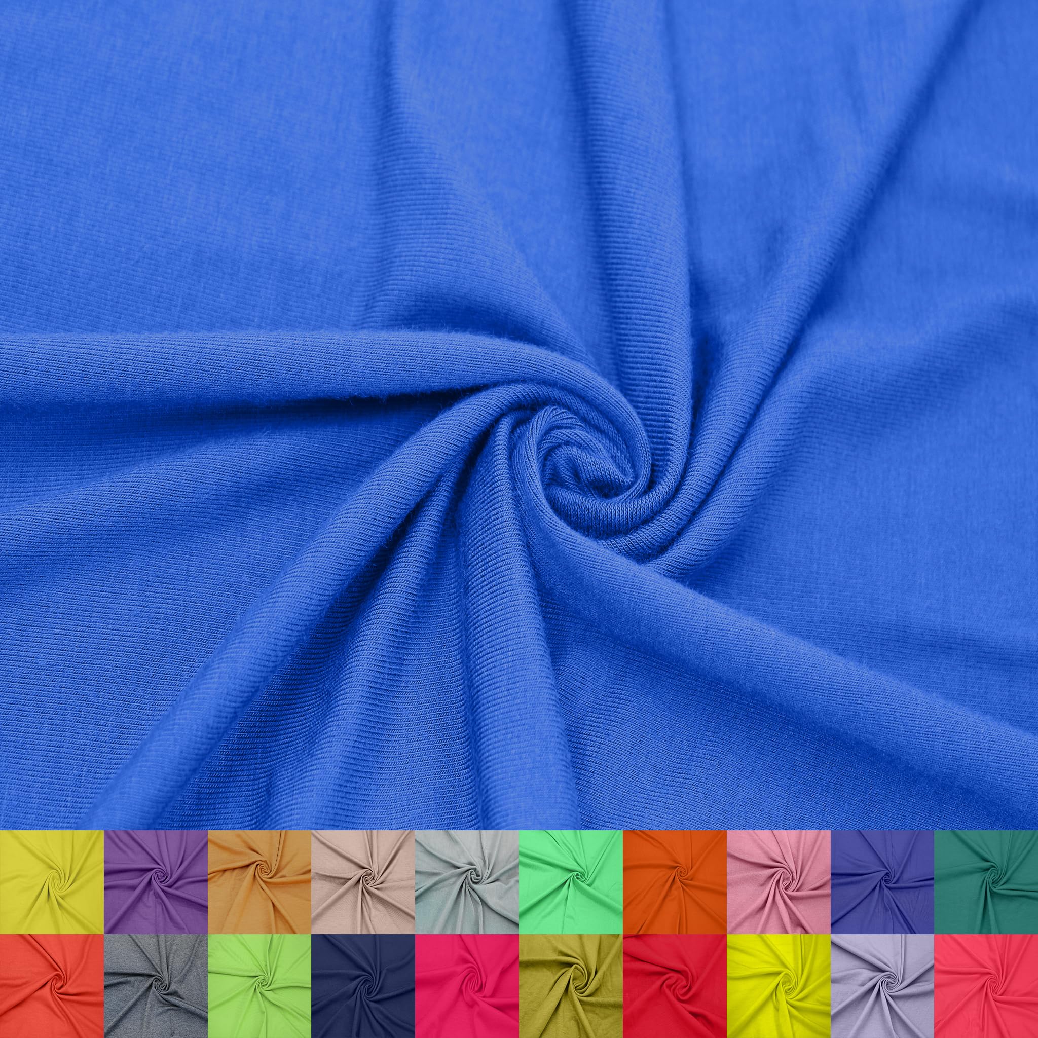 60" Wide Rayon Spandex Jersey Knit Fabric by The