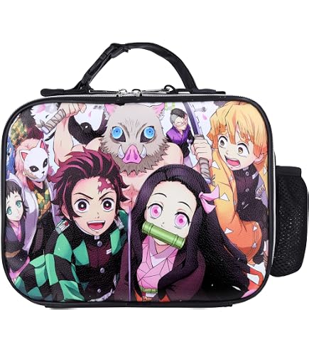 Anime Demon Slayer Nezuko Lunch Bag - Thermal Insulated Leakproof Lunch Box For School, Work, Or Travel - View #3