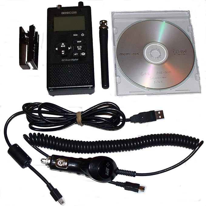 GRE PSR800 Ez Scan Digital Trunking Handheld Scanner with 2Gb Sd Card Amazon.ca Cell Phones