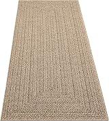 the carpet Kansas Indoor Outdoor Rug Jute Look 80 x 250 cm view 3