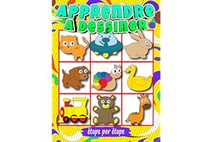Apprendre A Dessiner Étape Par Étape: De Mignons Petits Dessins A Reproduire Et Colorier - Livre d'Apprentissage Du Dessin En