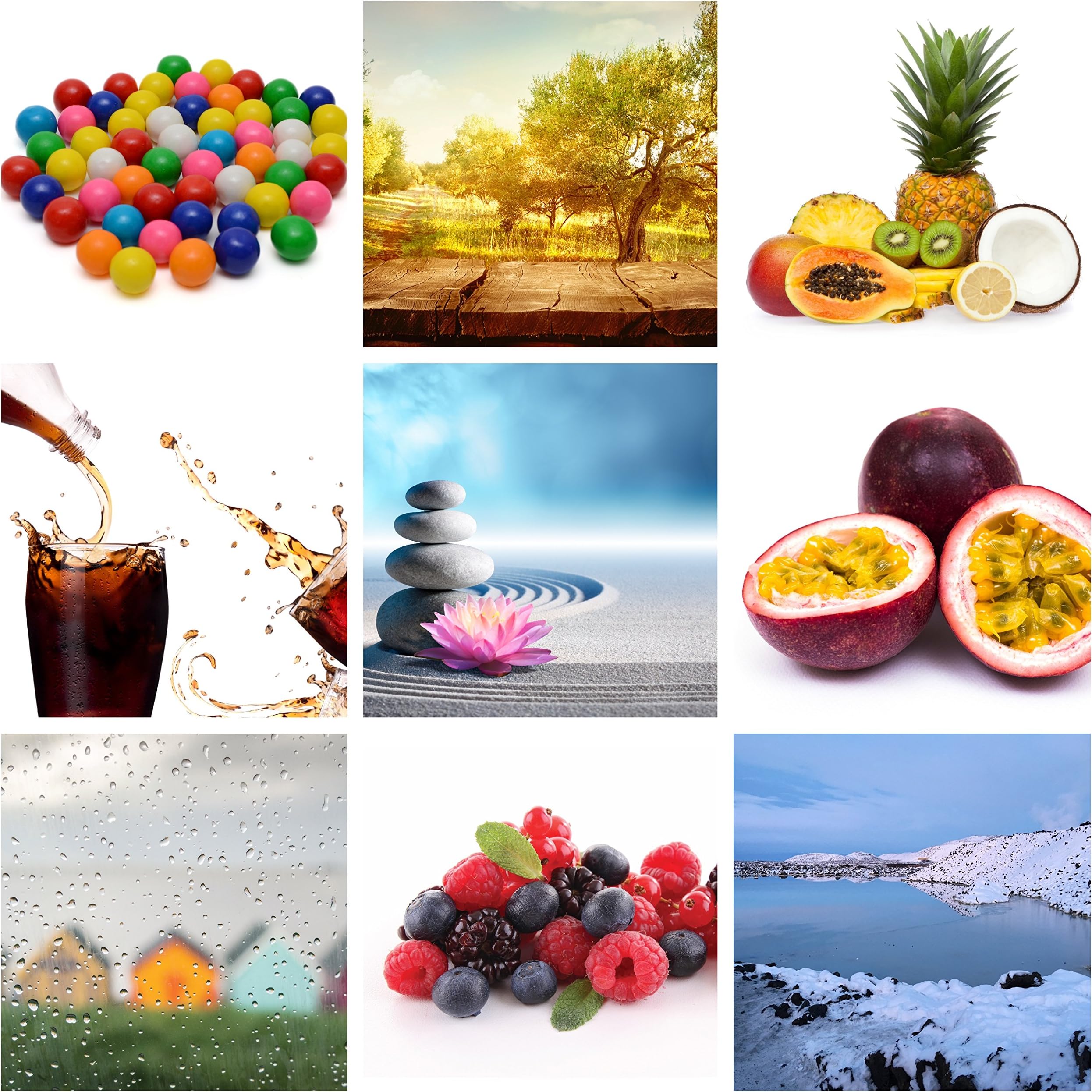 10mL Highly Concentrated Fragrance Oils - Candle, Bath Bomb & Soap Making - Undiluted! (Blackcurrent & Pomegranate)