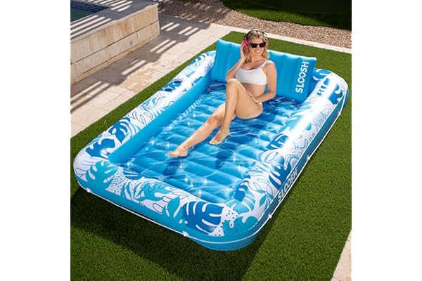 Sloosh Inflatable tanning pool Lounger Float-XL, 85