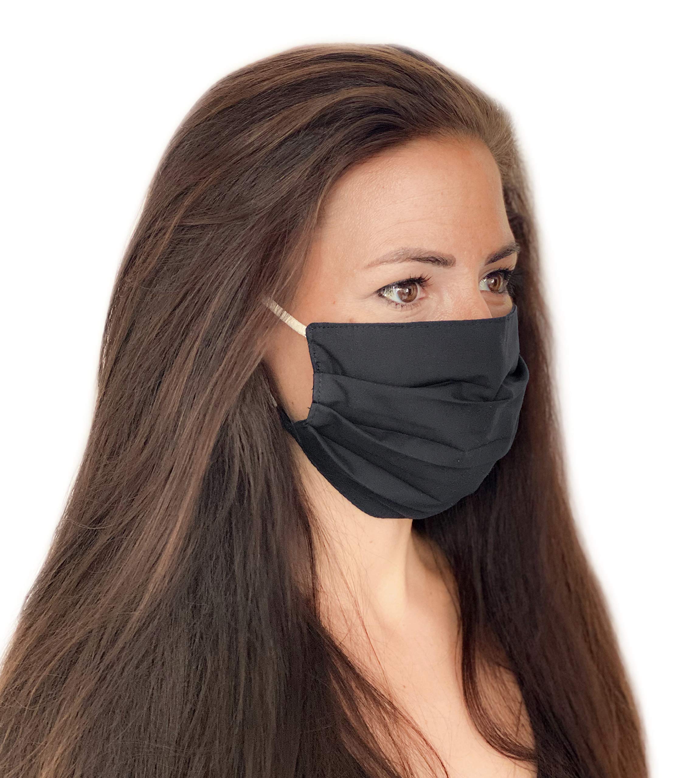 Community Masks Set of 2 Unisex Face Mask Reversible Mouth and Nose Protection Reversible Mask with Motif Cotton BCI Washable