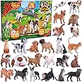 JOYIN Christmas Advent Calendar 2025, 24 Days Dog Cat Countdown Animal Advent Calendar for Kids Toddlers, Christmas Party Favor Gifts, Xmas Gifts for Boys Girls
