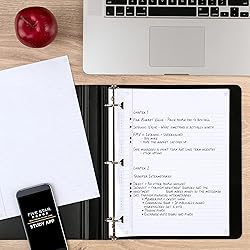 Five Star Loose Leaf Paper + Study App, 12